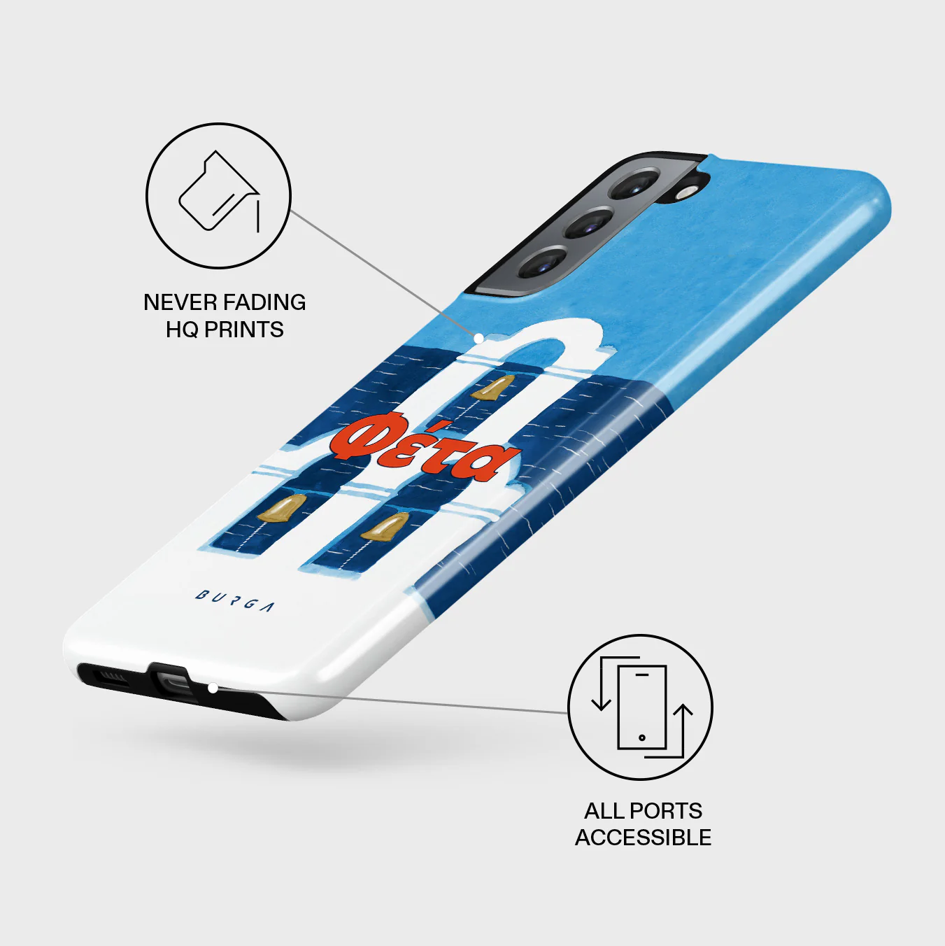 Feta - Samsung Galaxy S21 Case - Image 3