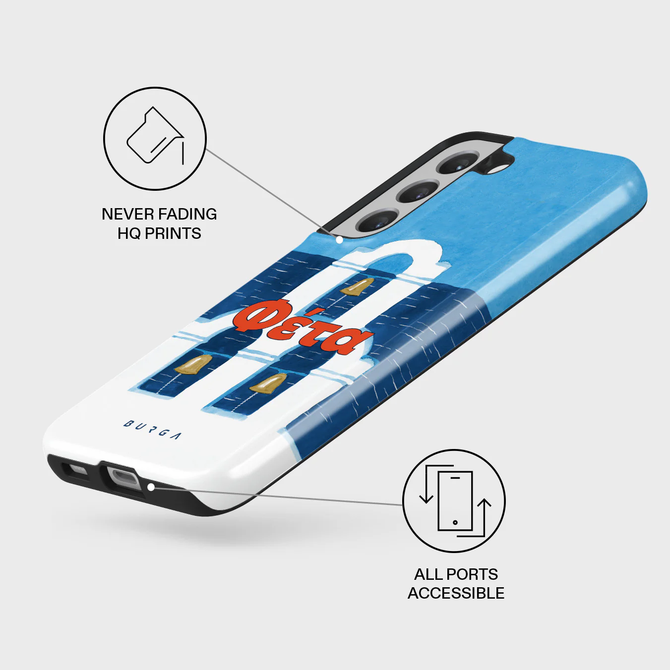 Feta - Samsung Galaxy S22 Case - Image 3