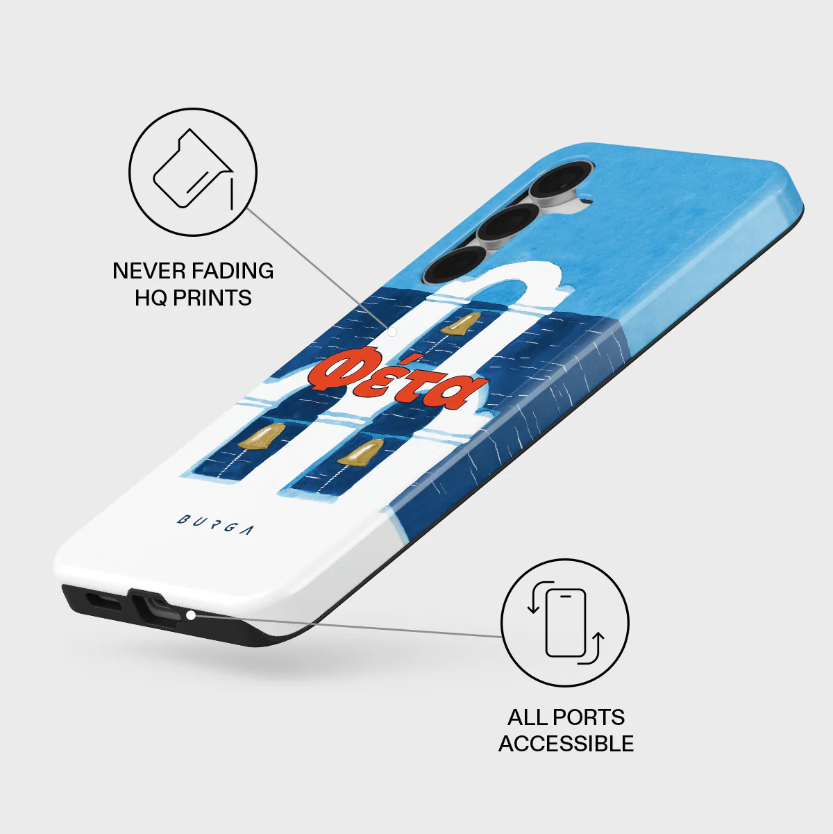 Feta - Samsung Galaxy S25 FE Case - Image 3