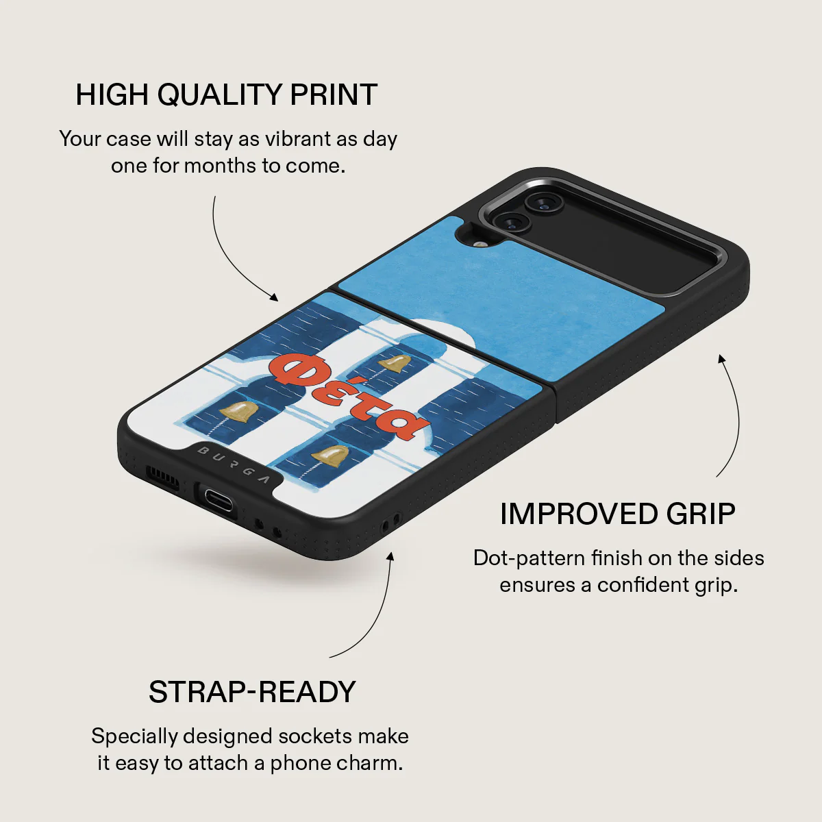 Feta - Samsung Galaxy Z Flip 4 Case - Image 24
