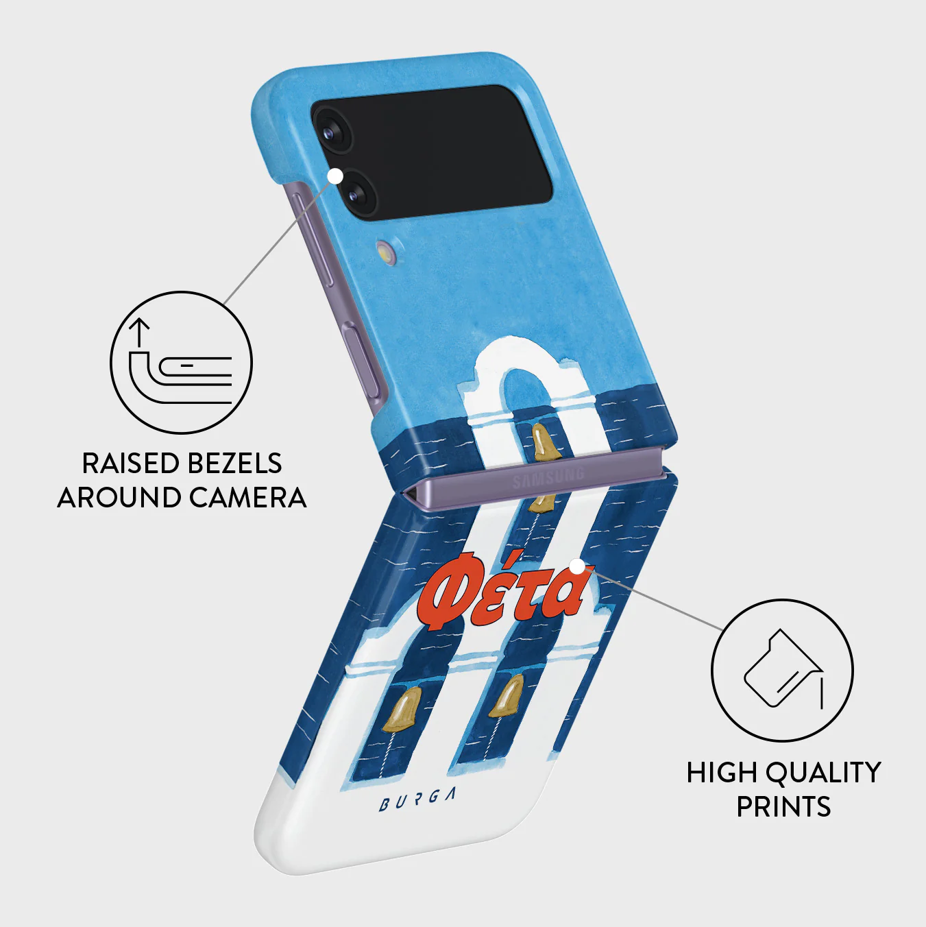 Feta - Samsung Galaxy Z Flip 4 Case - Image 3
