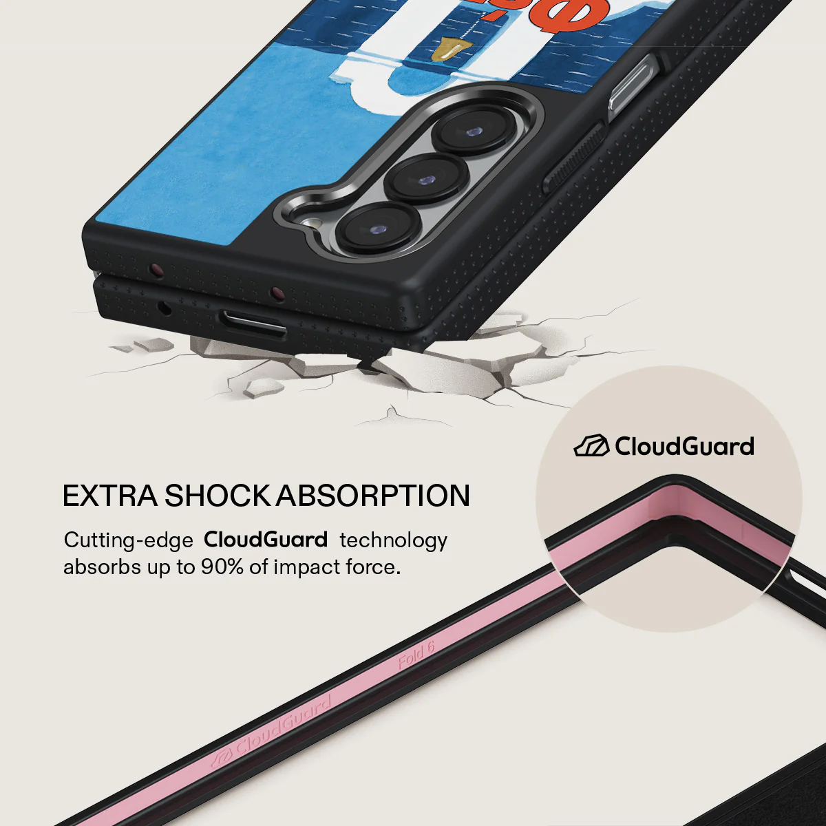Feta - Samsung Galaxy Z Fold 6 Case - Image 10