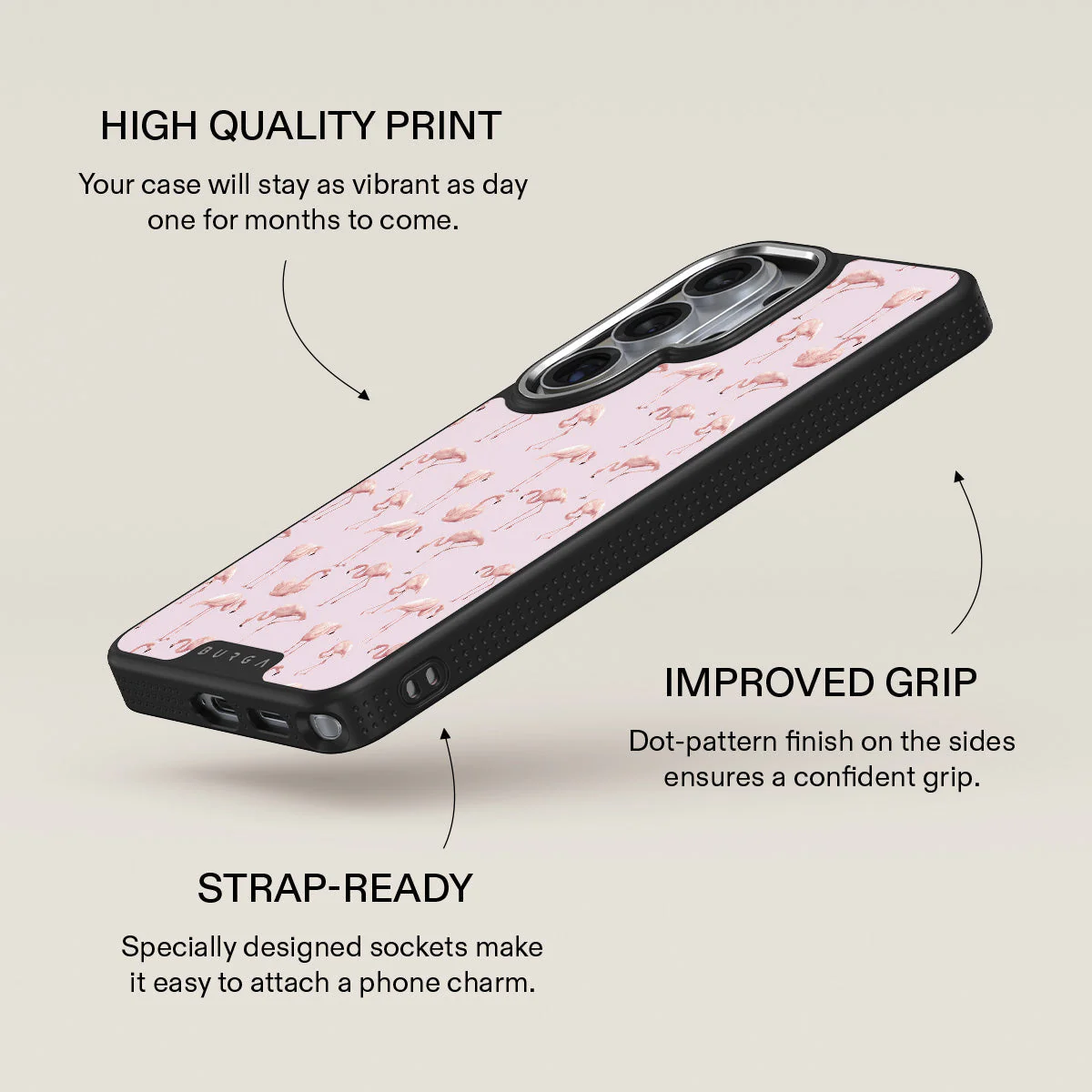 Nostalgic Pink - Flamingos Samsung Galaxy S26 Ultra Case - Image 23