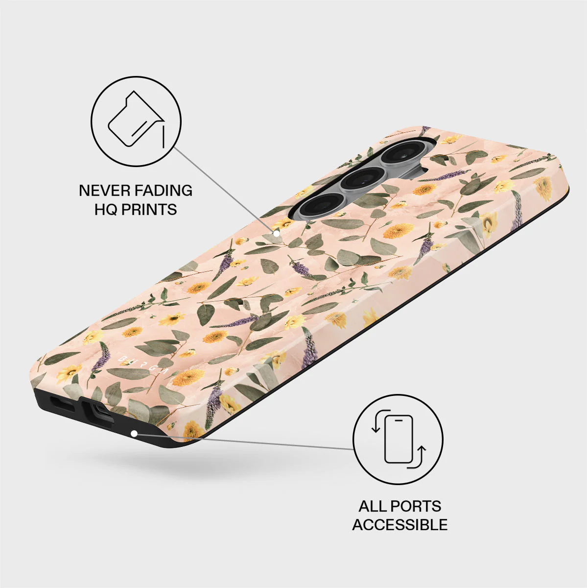 Sunday Brunch - Flowers Samsung Galaxy S26 Plus Case - Image 3