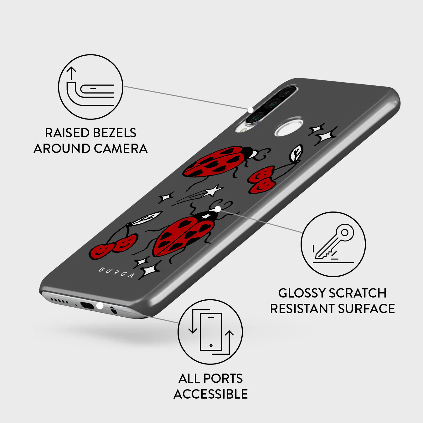 Fortunate One - Huawei P30 Lite Case - Image 3
