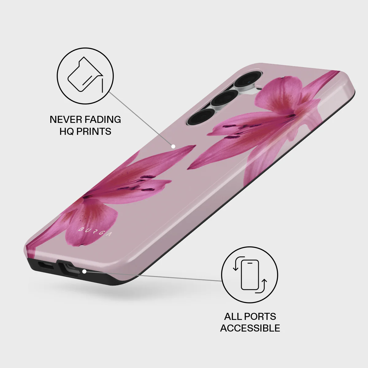 Fragile Beauty - Samsung Galaxy S25 FE Case - Image 3