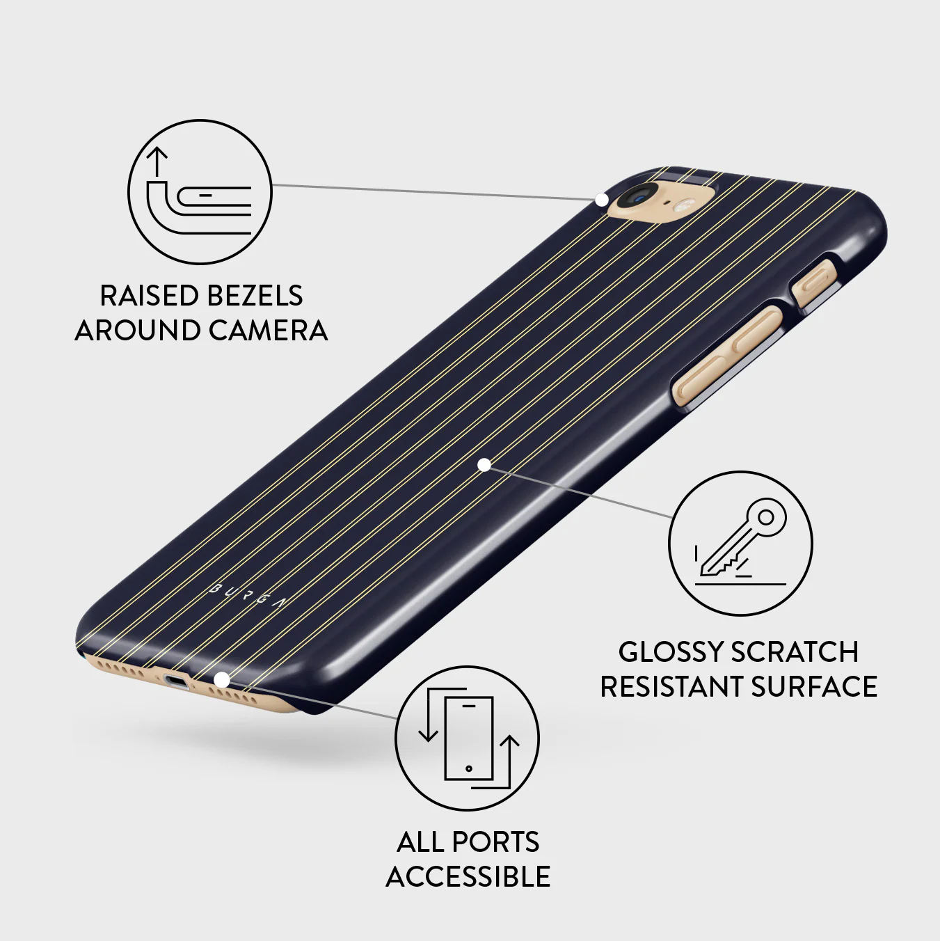 Free Fall - iPhone SE (2022) Case - Image 3