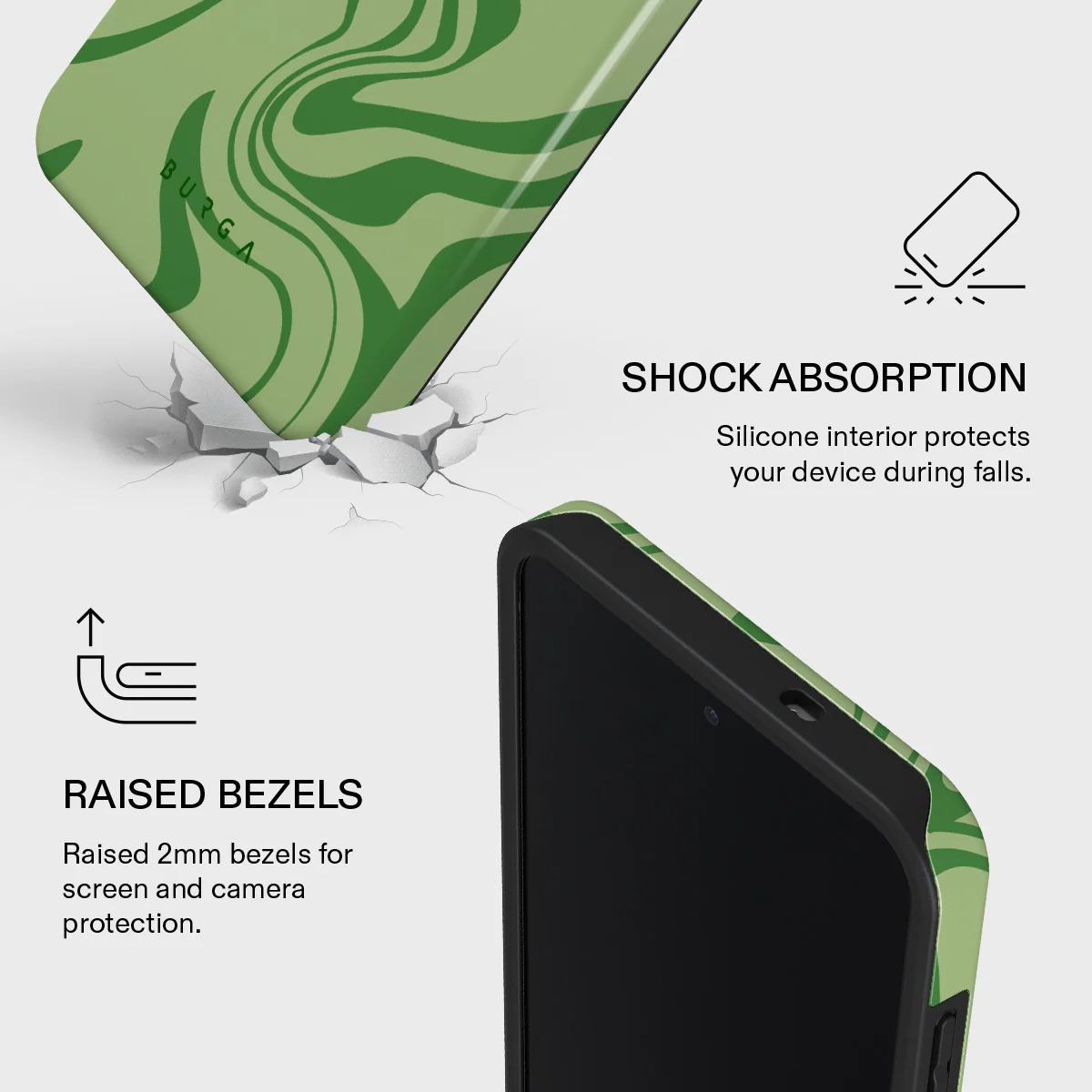 Funky Sensation - Samsung Galaxy S25 FE Case - Image 4