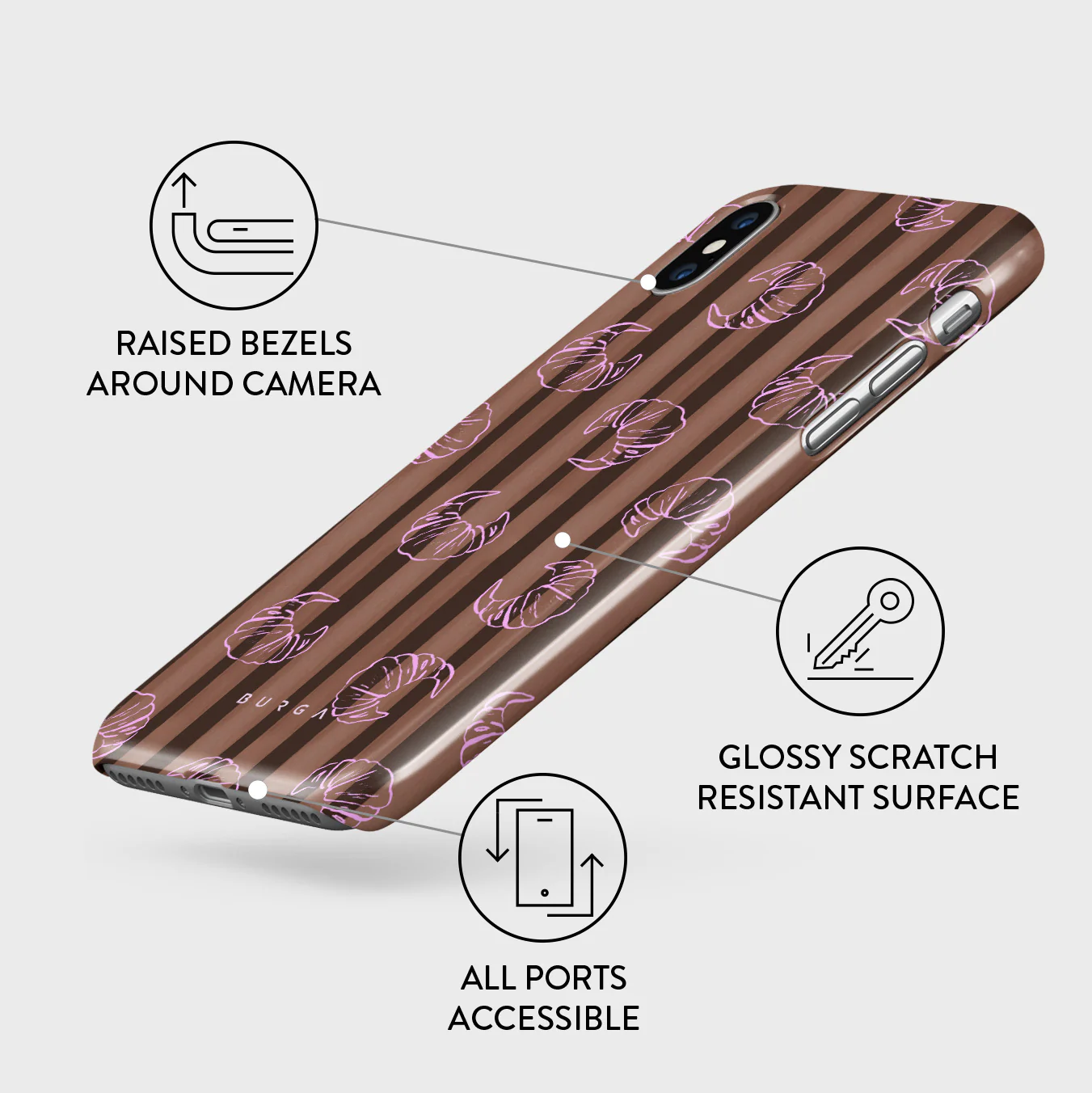 Girl Dinner - iPhone XS Max Case - Image 3