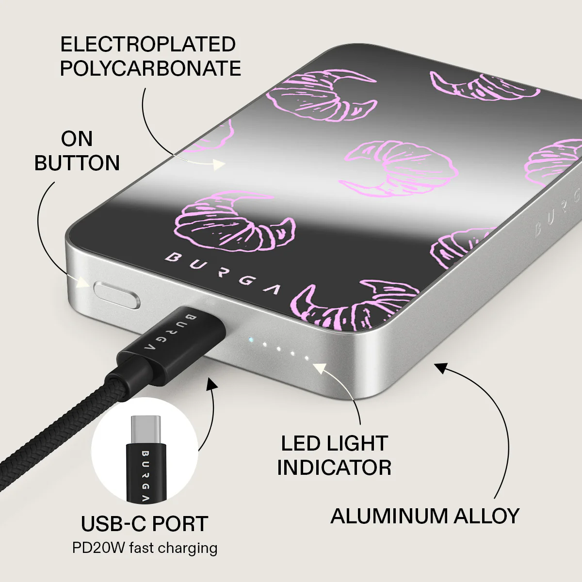 Girl Dinner - Magnetic Power Bank - Image 75