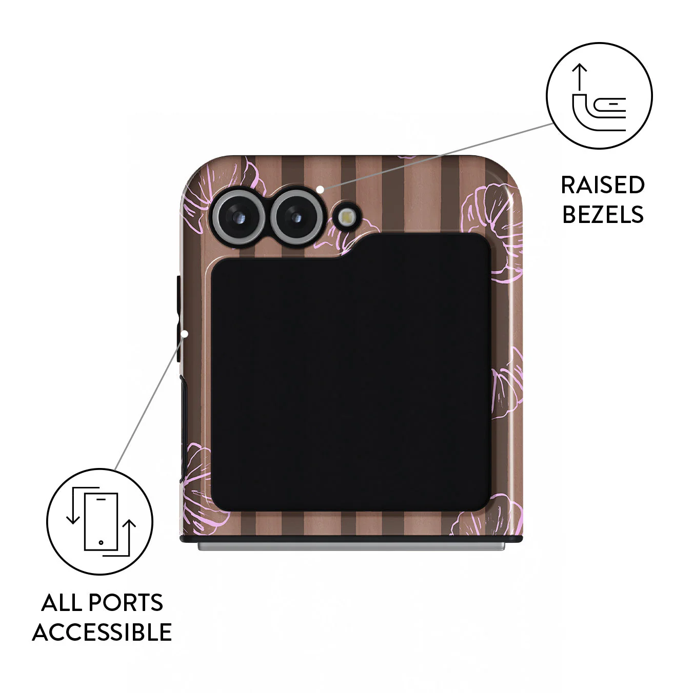 Girl Dinner - Samsung Galaxy Z Flip 6 Case - Image 3