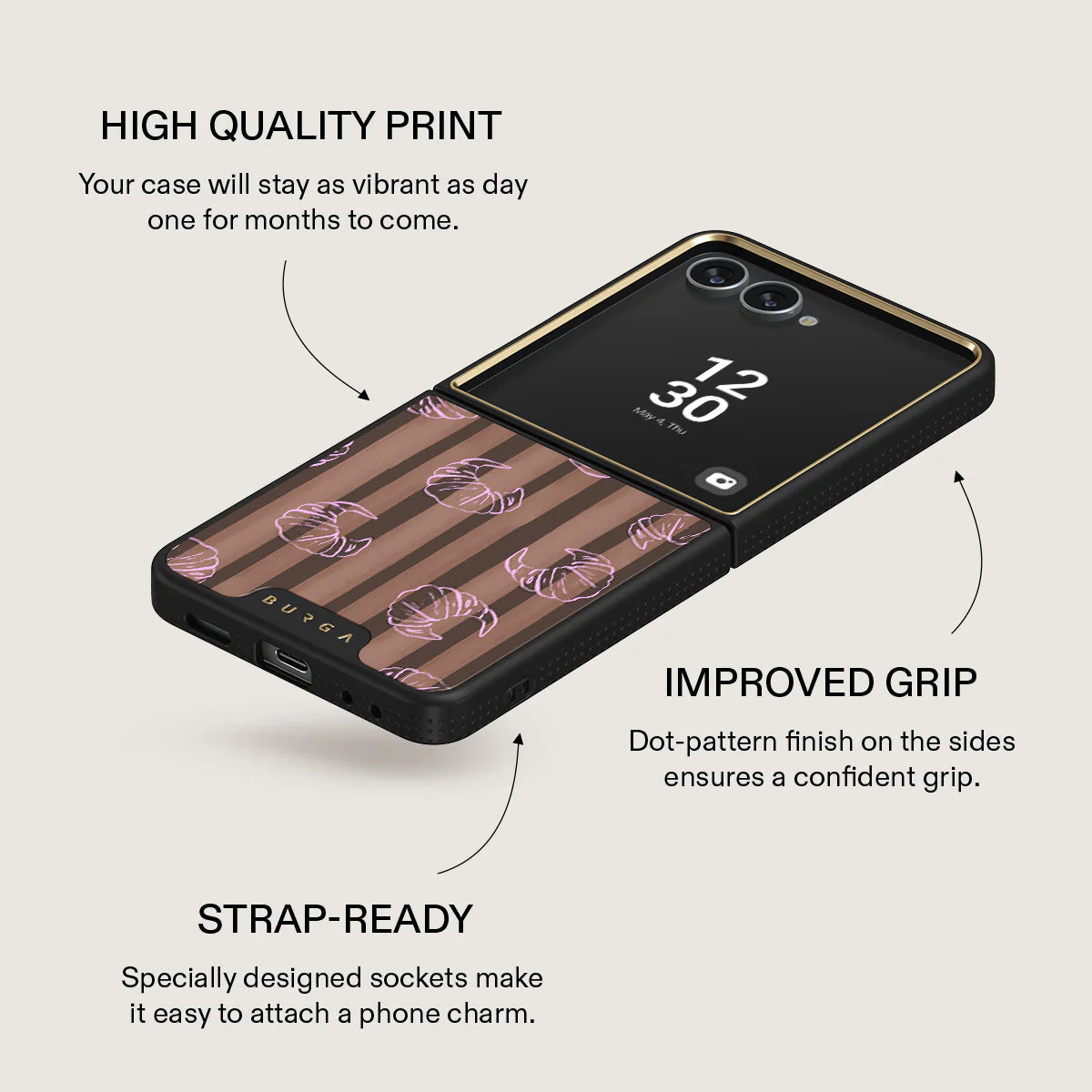 Girl Dinner - Samsung Galaxy Z Flip 7 Case - Image 9