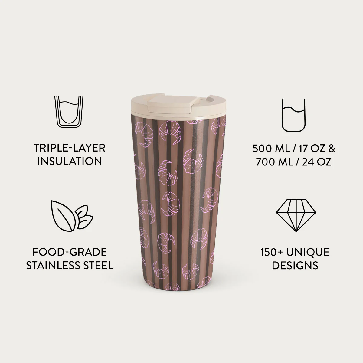 Girl Dinner - Travel Mug - Image 7