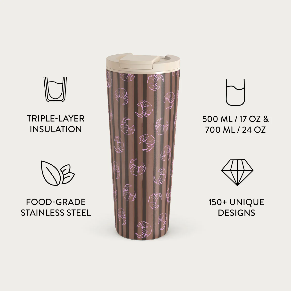 Girl Dinner - Travel Mug - Image 9
