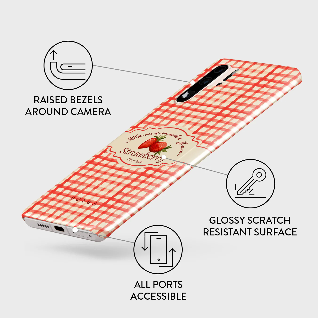 Grandma's Jam - Huawei P30 Pro Case - Image 3