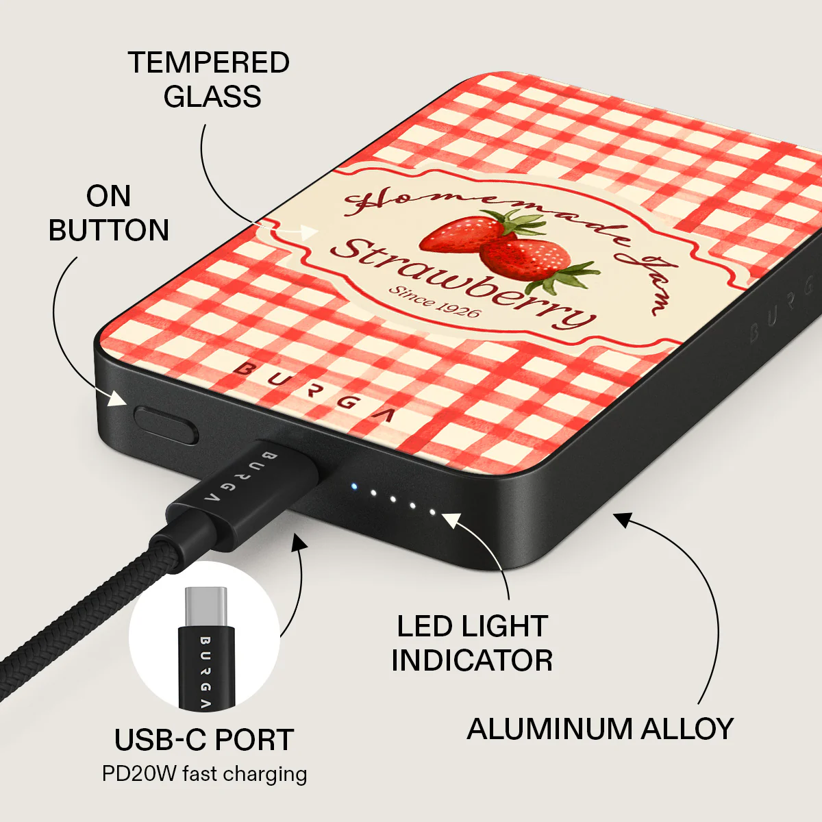 Grandma's Jam - Magnetic Power Bank - Image 20