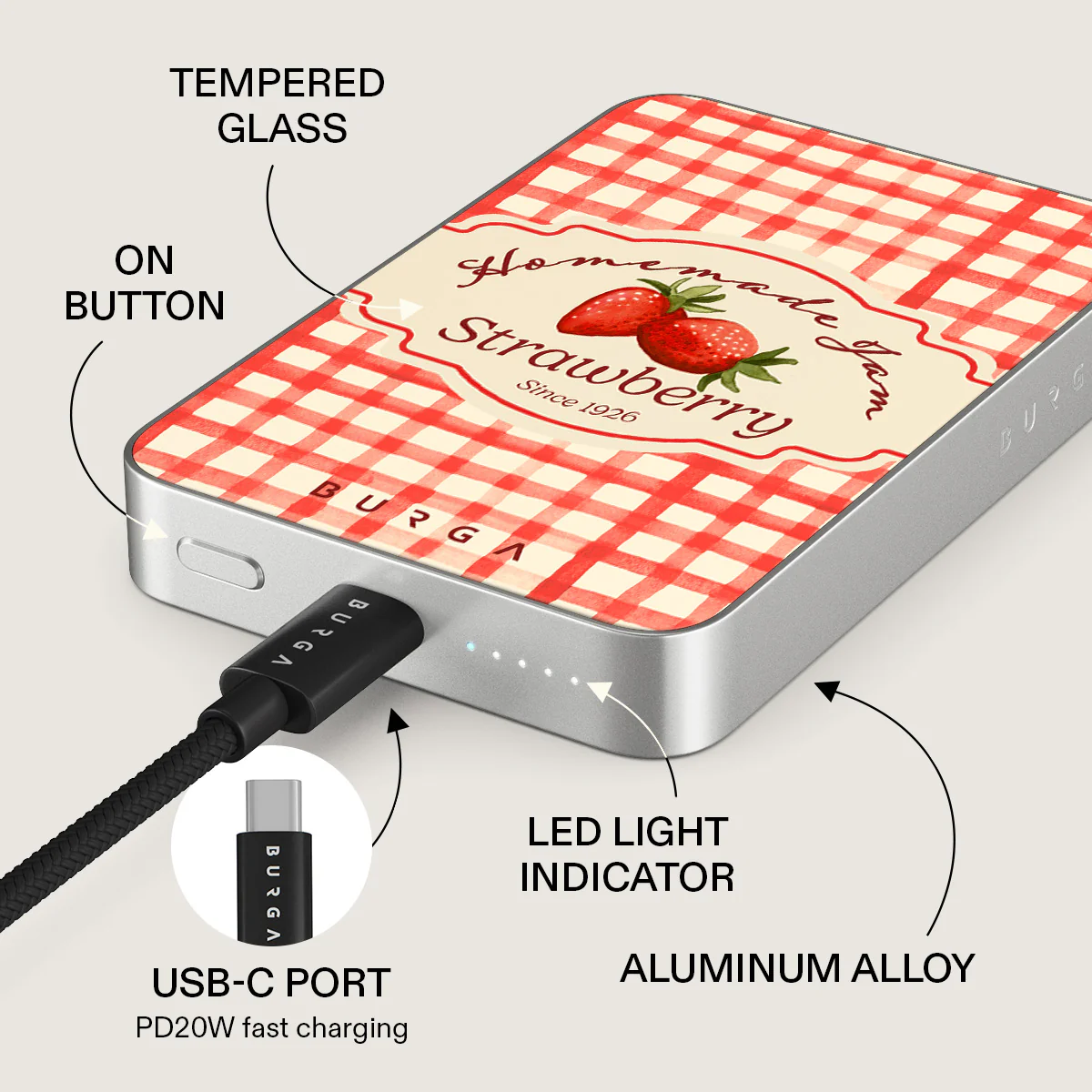 Grandma's Jam - Magnetic Power Bank - Image 30