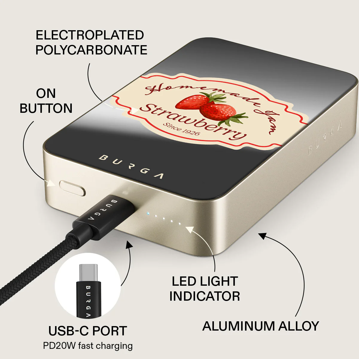 Grandma's Jam - Magnetic Power Bank - Image 85