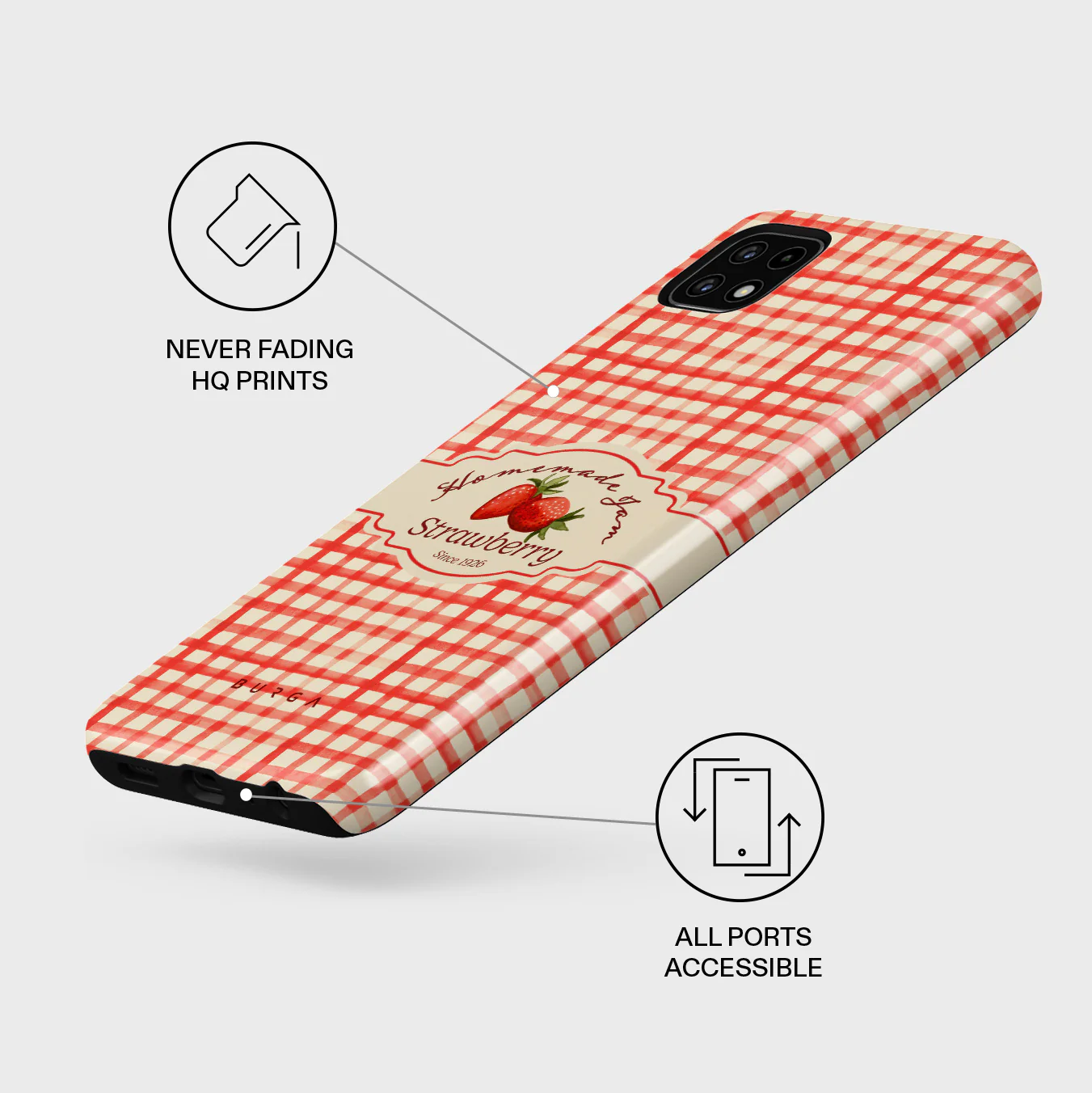 Grandma's Jam - Samsung Galaxy A22 5G Case - Image 3