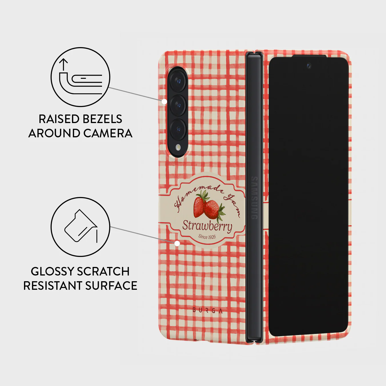 Grandma's Jam - Samsung Galaxy Z Fold 3 Case - Image 3