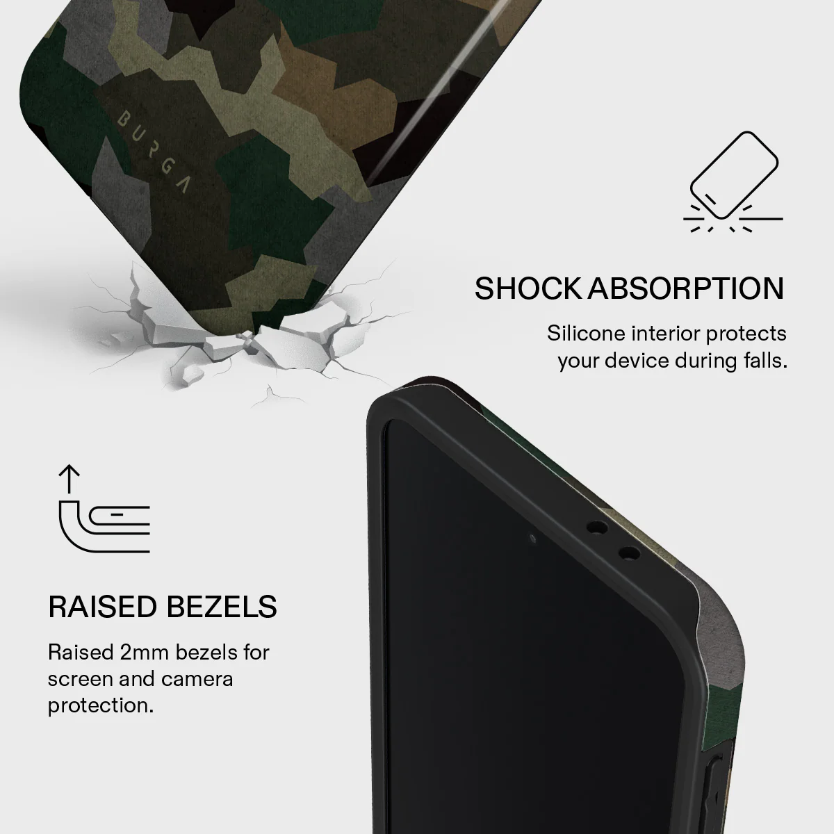 Tropical Green Camo - Samsung Galaxy A37 5G Case - Image 4