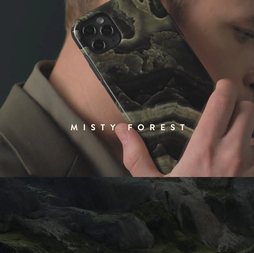 Misty Forest - Green Marble Samsung Galaxy A37 5G Case - Image 5