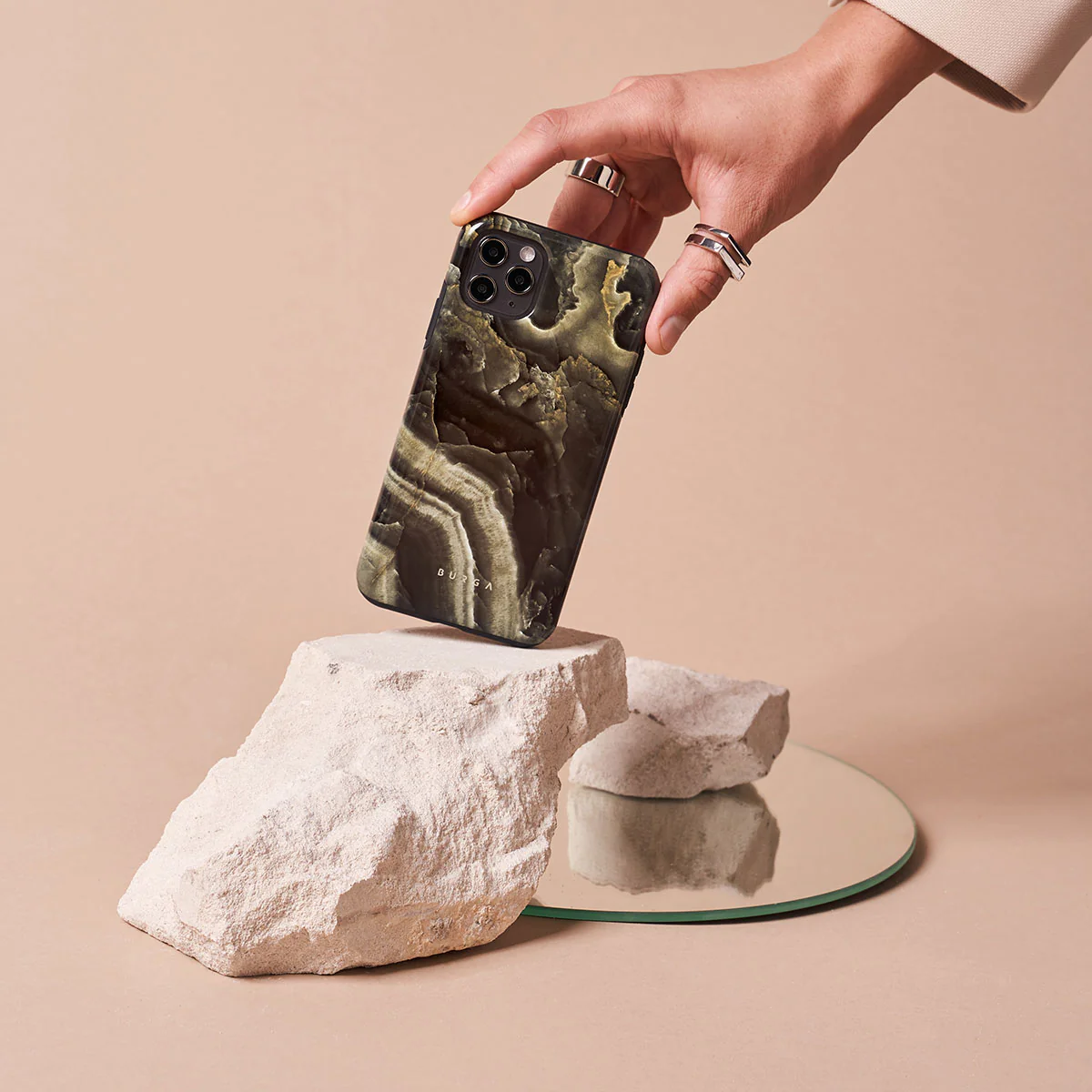 Misty Forest - Green Marble Xiaomi 15T Case - Image 9
