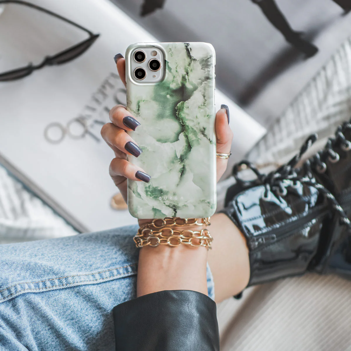 Pistachio Cheesecake - Green Samsung Galaxy A37 5G Case - Image 8