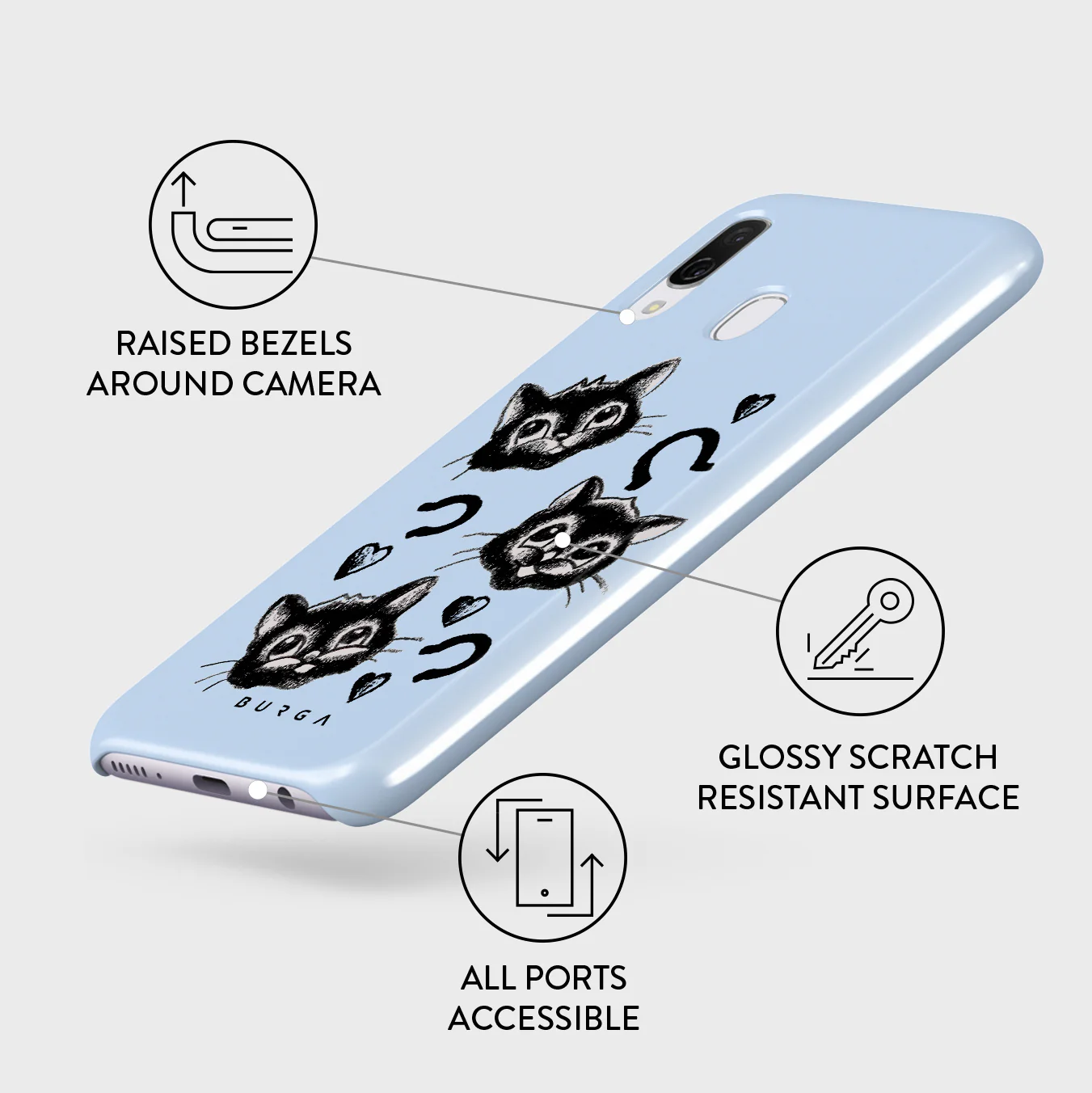 Hocus Pocus - Samsung Galaxy A40 Case - Image 3
