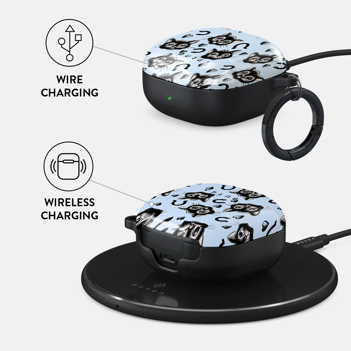 Hocus Pocus - Samsung Galaxy Buds Live Case - Image 3