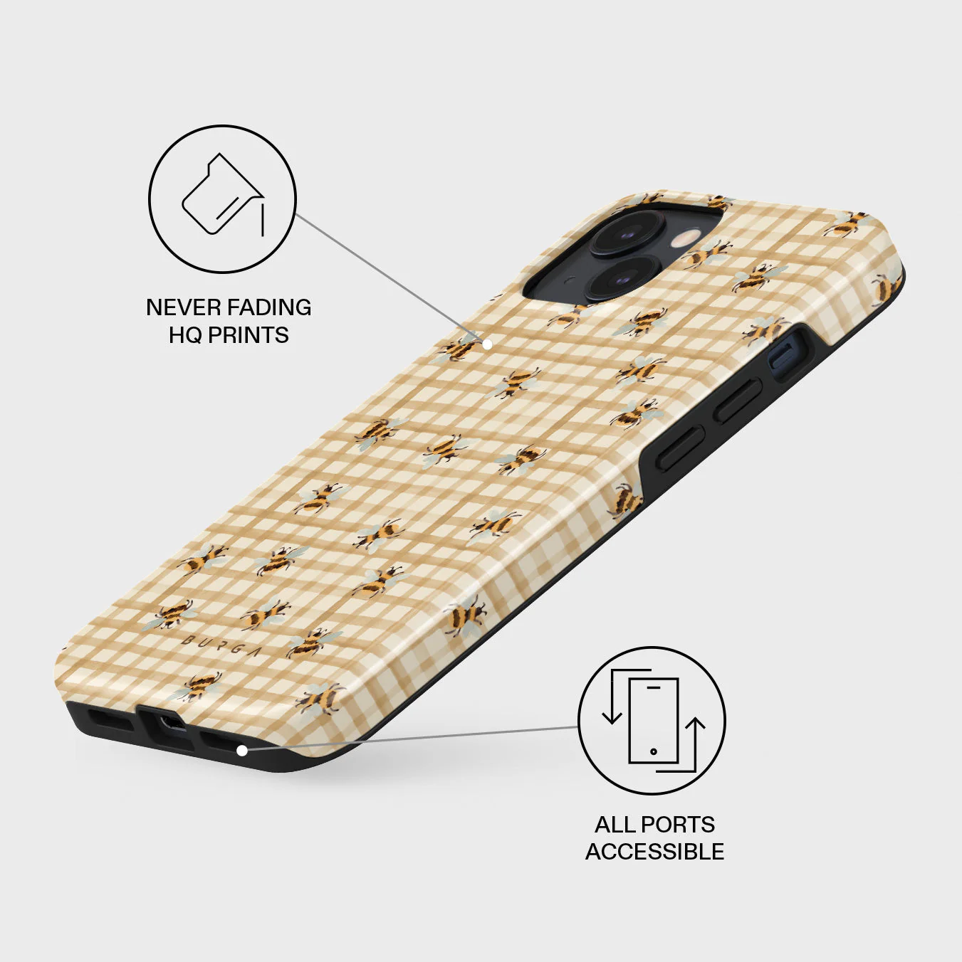 Honeycomb - iPhone 15 Case - Image 3