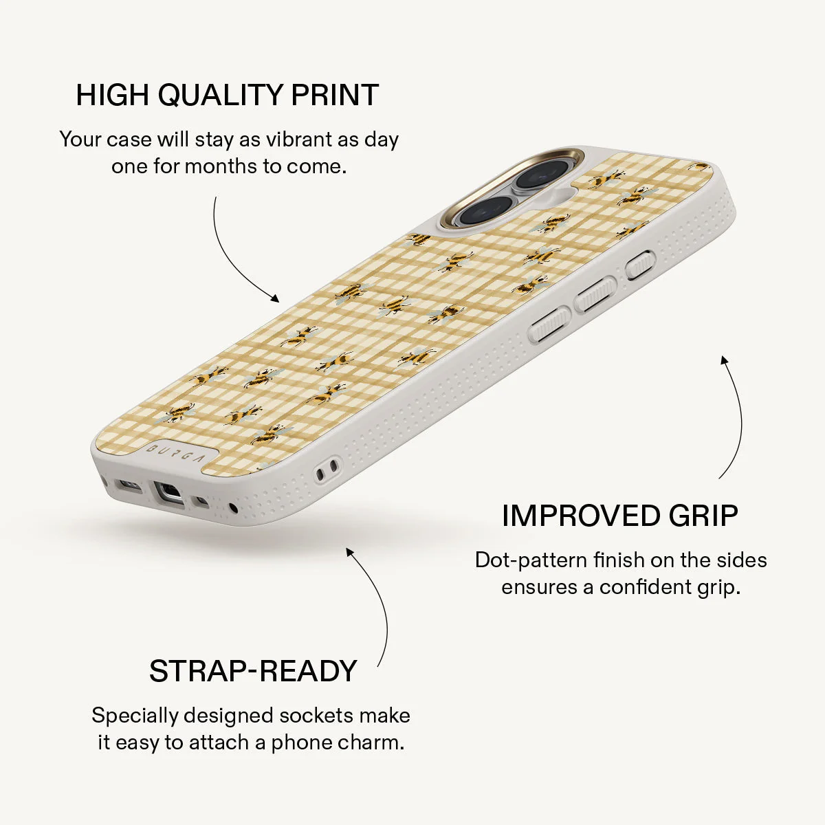 Honeycomb - iPhone 16 Plus Case - Image 24