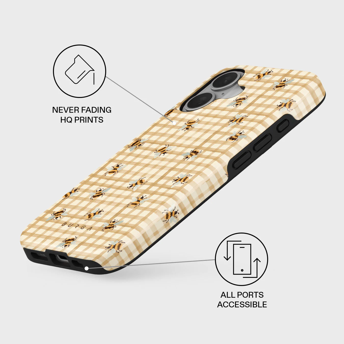 Honeycomb - iPhone 16 Plus Case - Image 3