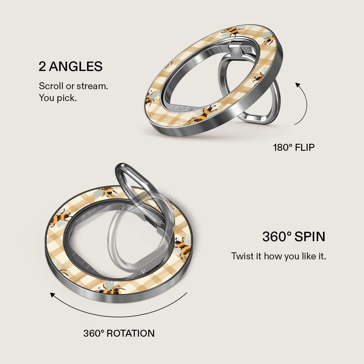 Honeycomb - Magnetic Ring Holder - Image 3