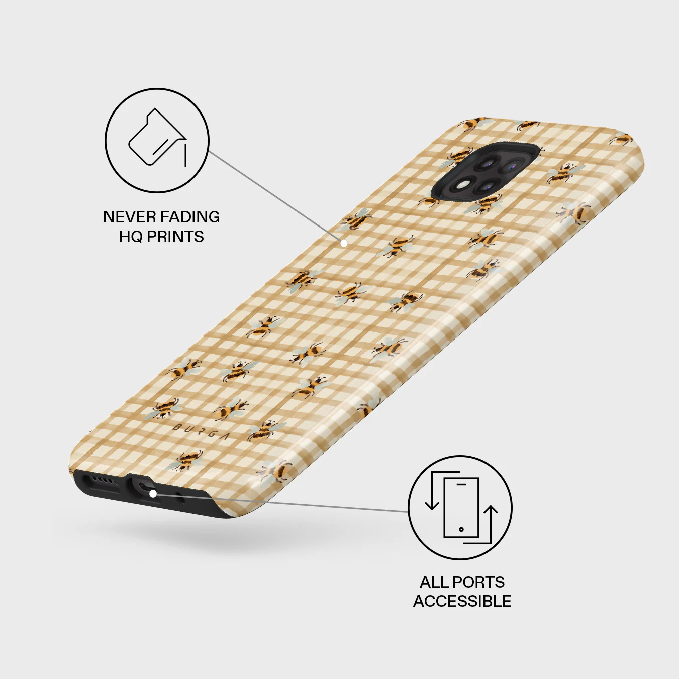 Honeycomb - Motorola Moto G Power 2021 Case - Image 3