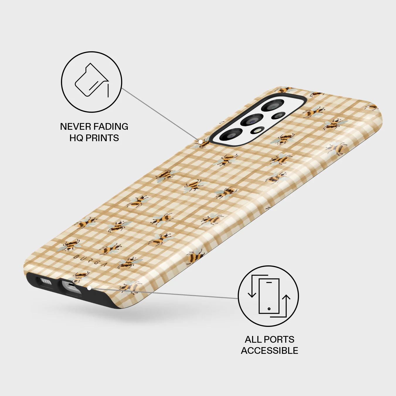 Honeycomb - Samsung Galaxy A33 Case - Image 3