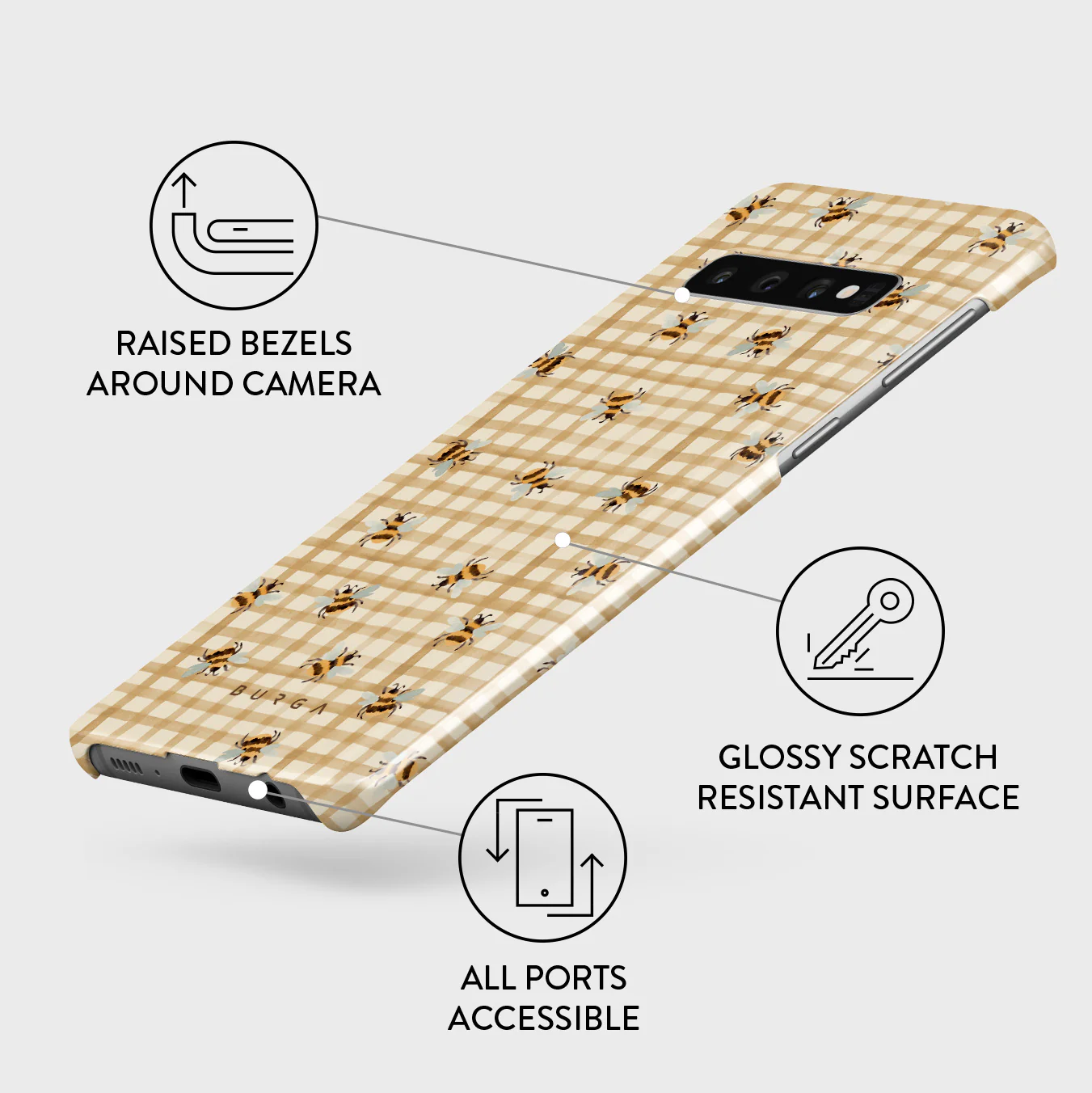 Honeycomb - Samsung Galaxy S10 Plus Case - Image 3