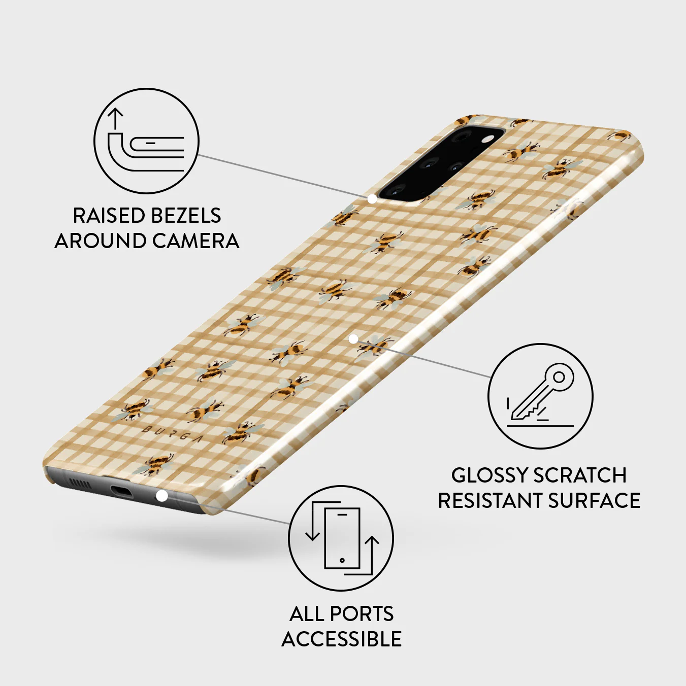 Honeycomb - Samsung Galaxy S20 Plus 4G / 5G Case - Image 3
