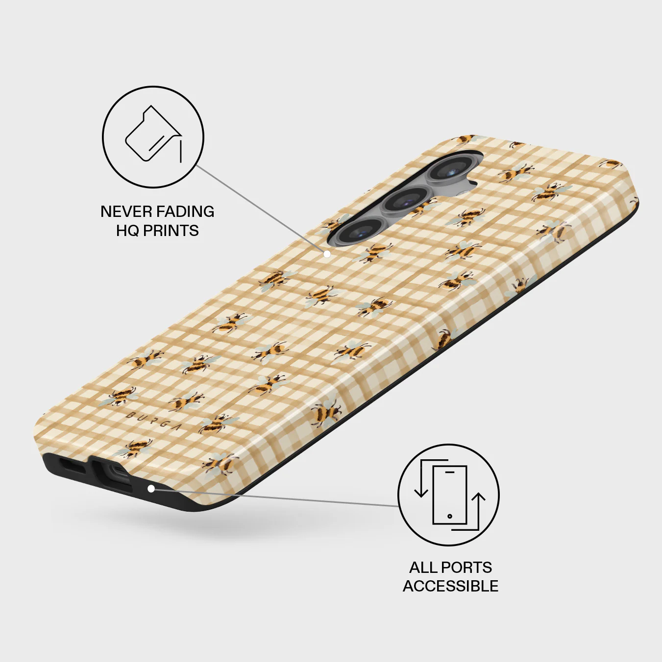 Honeycomb - Samsung Galaxy S24 FE Case - Image 3
