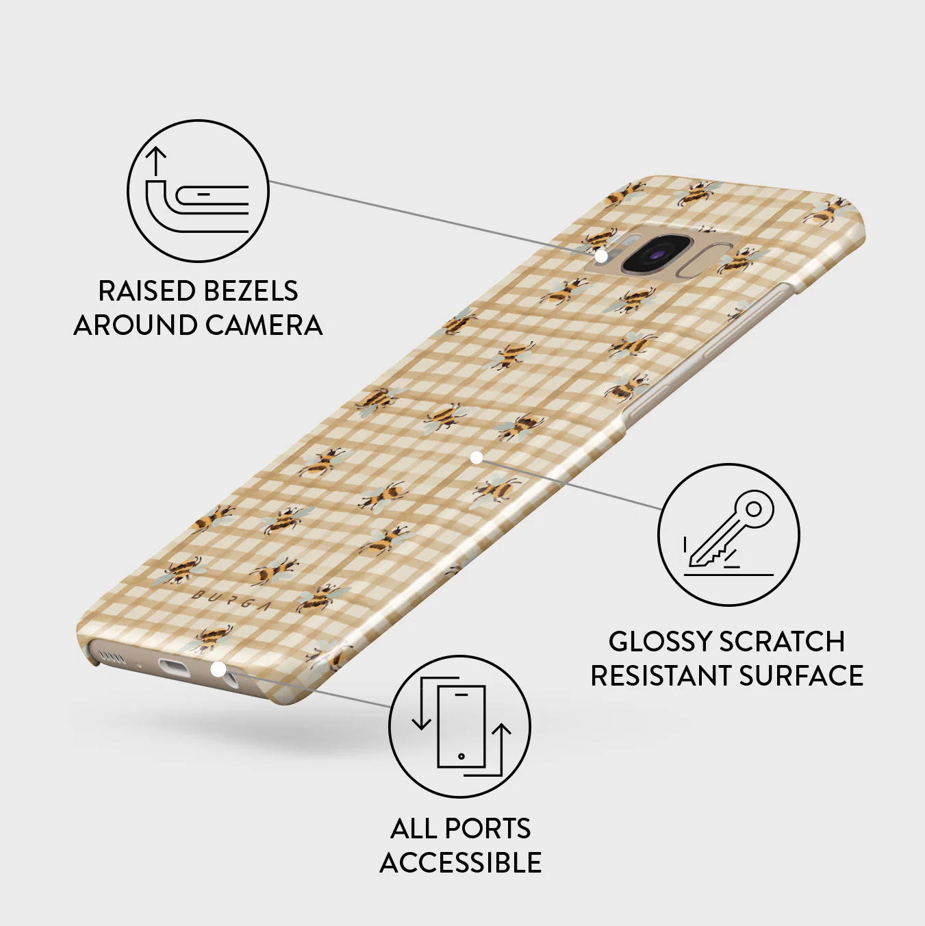 Honeycomb - Samsung Galaxy S8 Case - Image 3