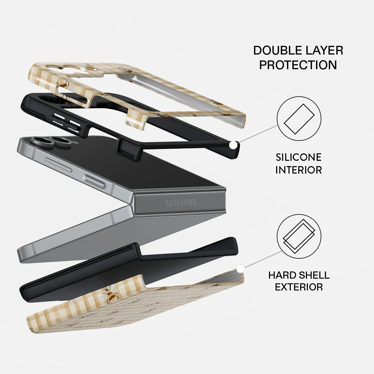 Honeycomb - Samsung Galaxy Z Flip 6 Case - Image 2