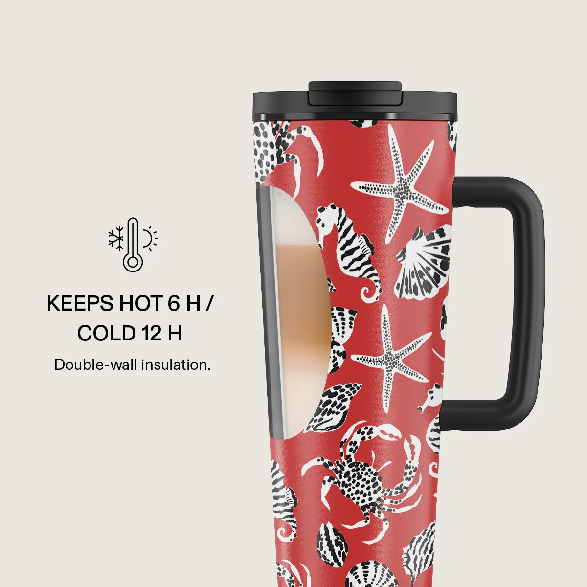 Hydra - EasyGrip Travel Mug - Image 4