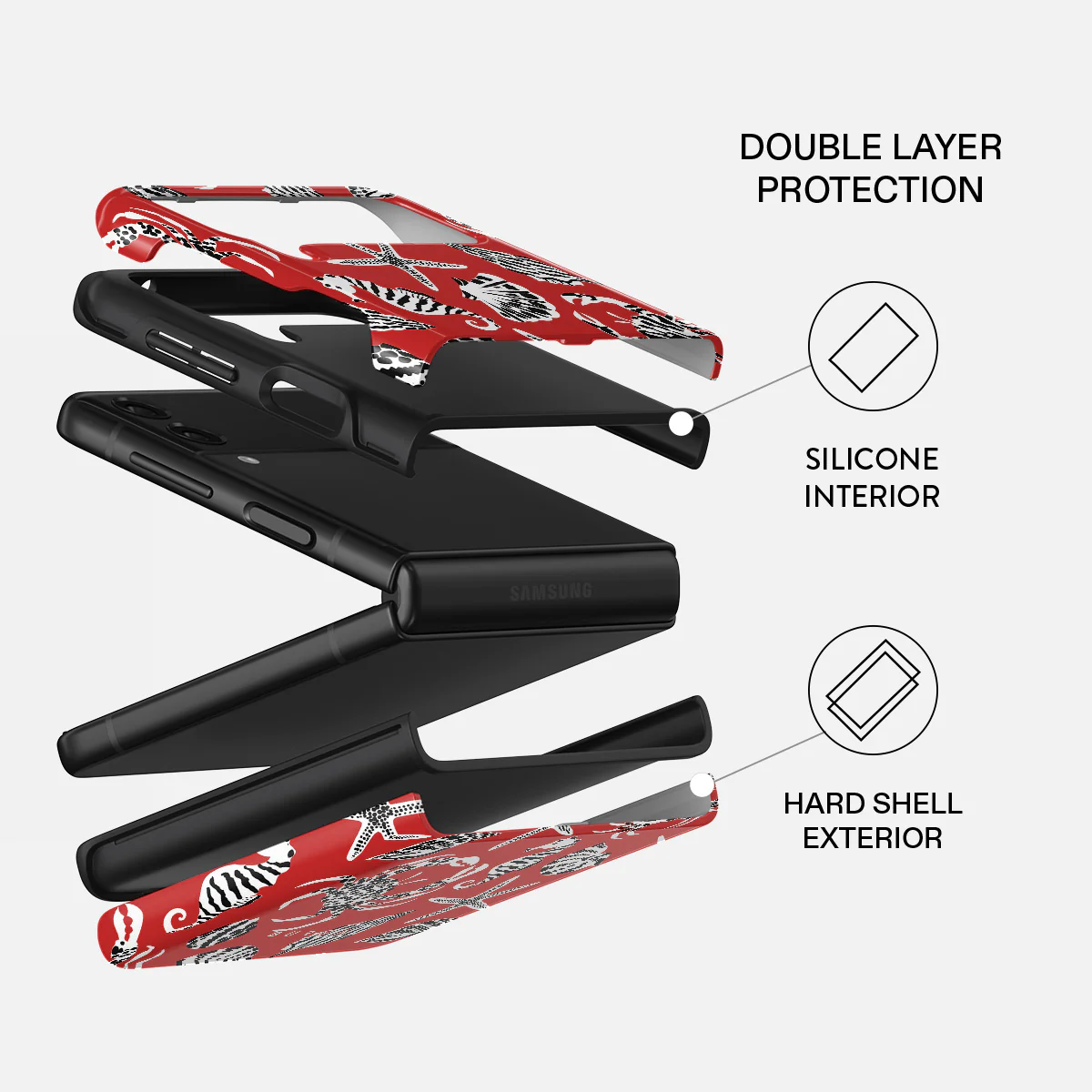 Hydra - Samsung Galaxy Z Flip 3 Case - Image 2