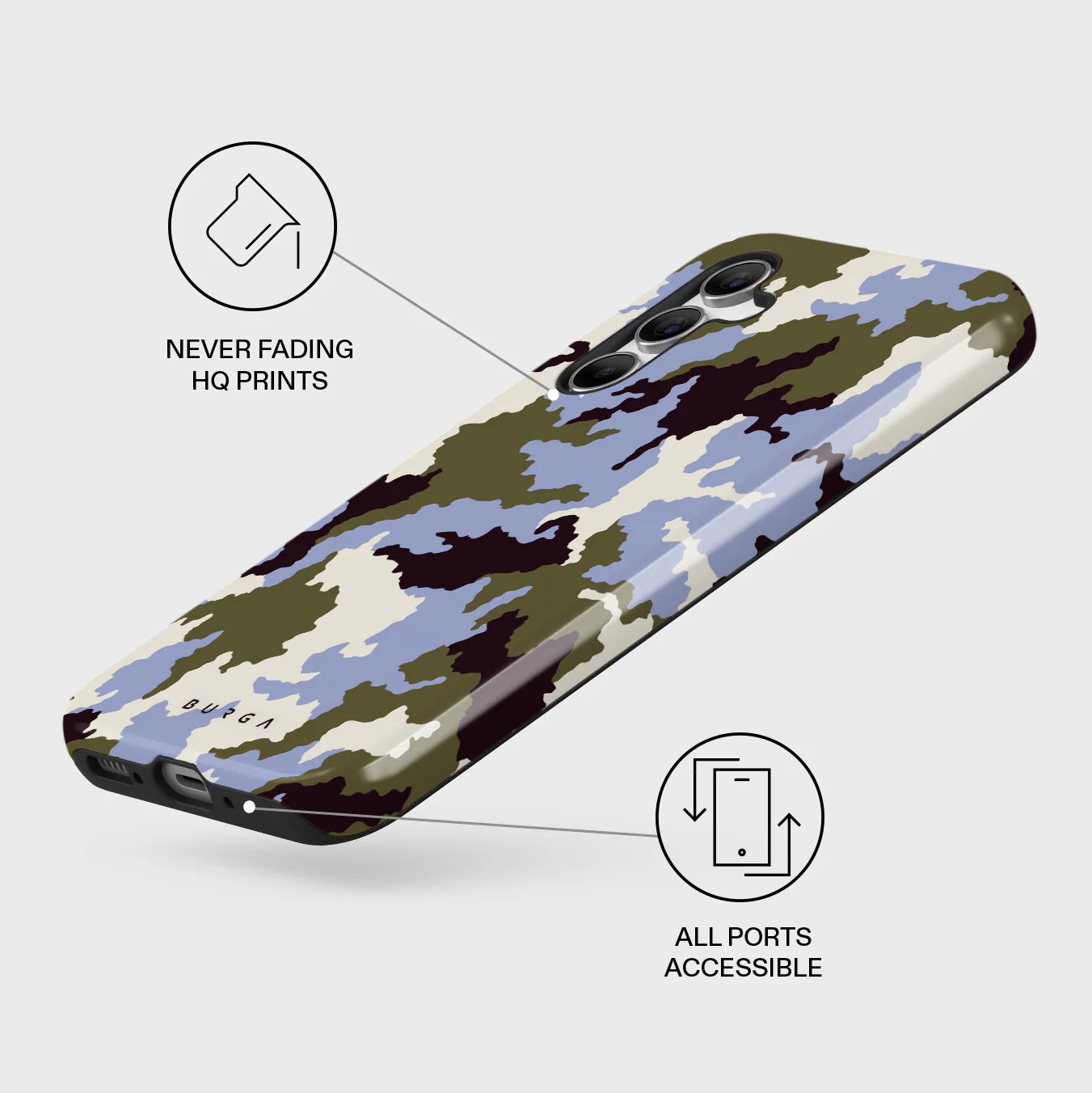 Icefield - Samsung Galaxy A55 Case - Image 3