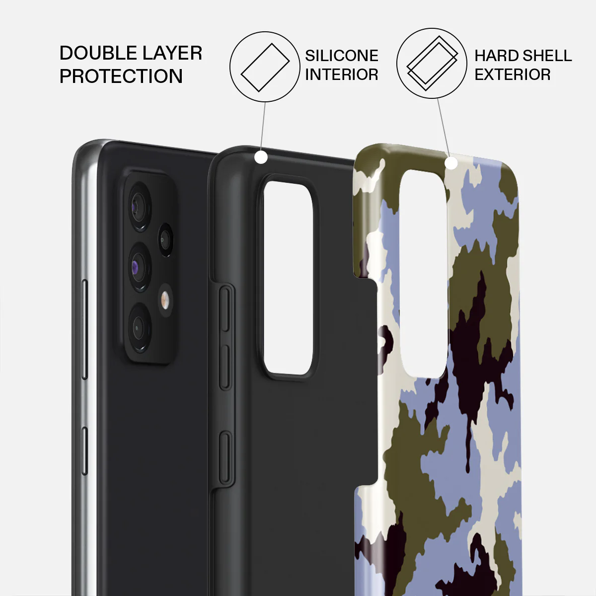 Icefield - Samsung Galaxy A72 4G / 5G Case - Image 6