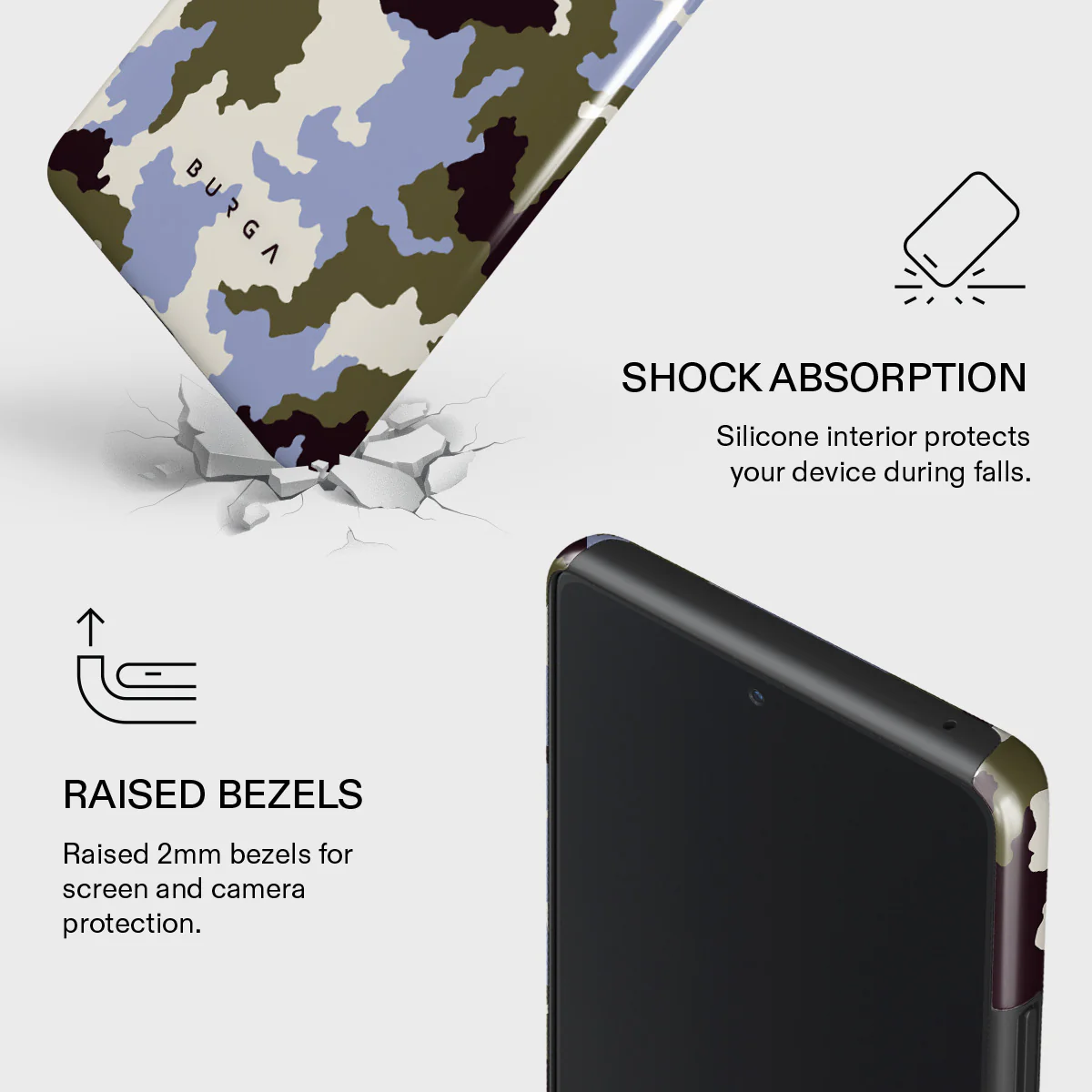Icefield - Samsung Galaxy A72 4G / 5G Case - Image 8
