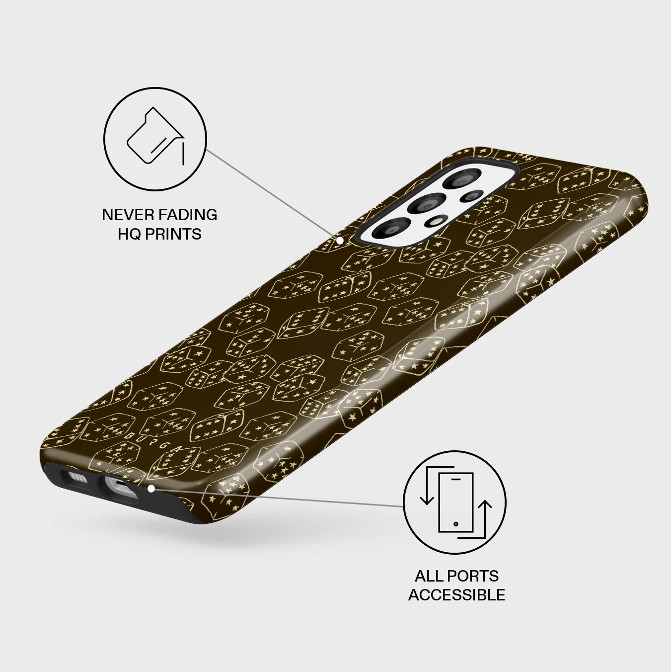 Jackpot - Samsung Galaxy A33 Case - Image 3
