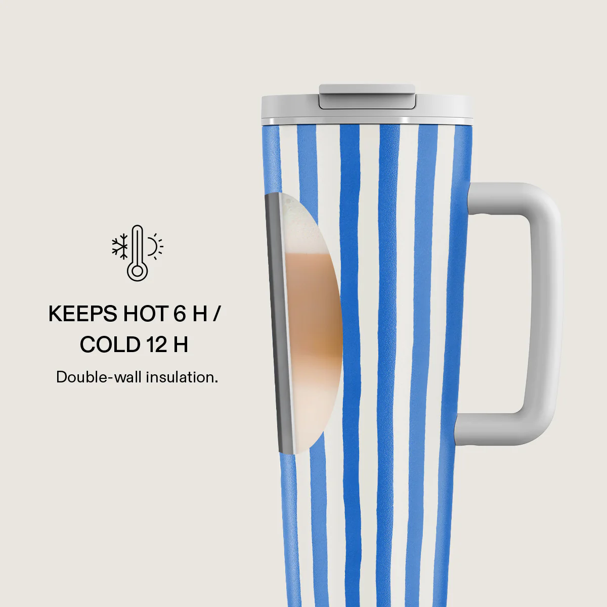 Kafenio - EasyGrip Travel Mug - Image 4