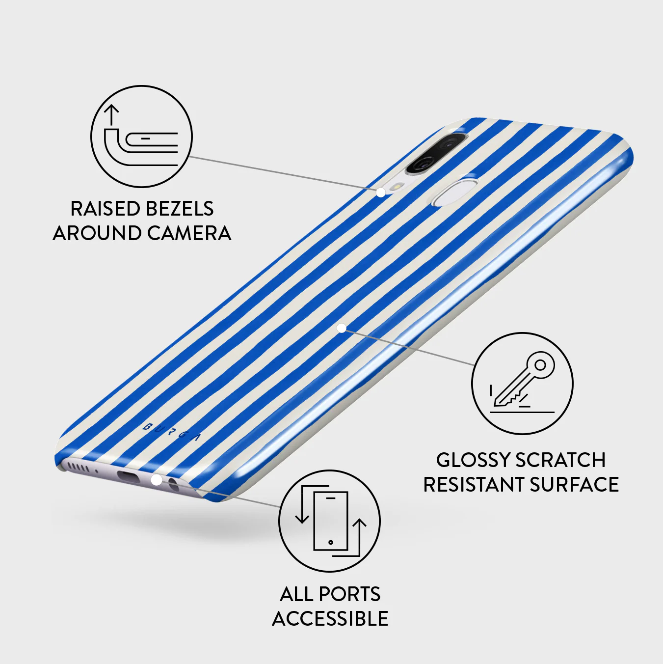 Kafenio - Samsung Galaxy A40 Case - Image 3