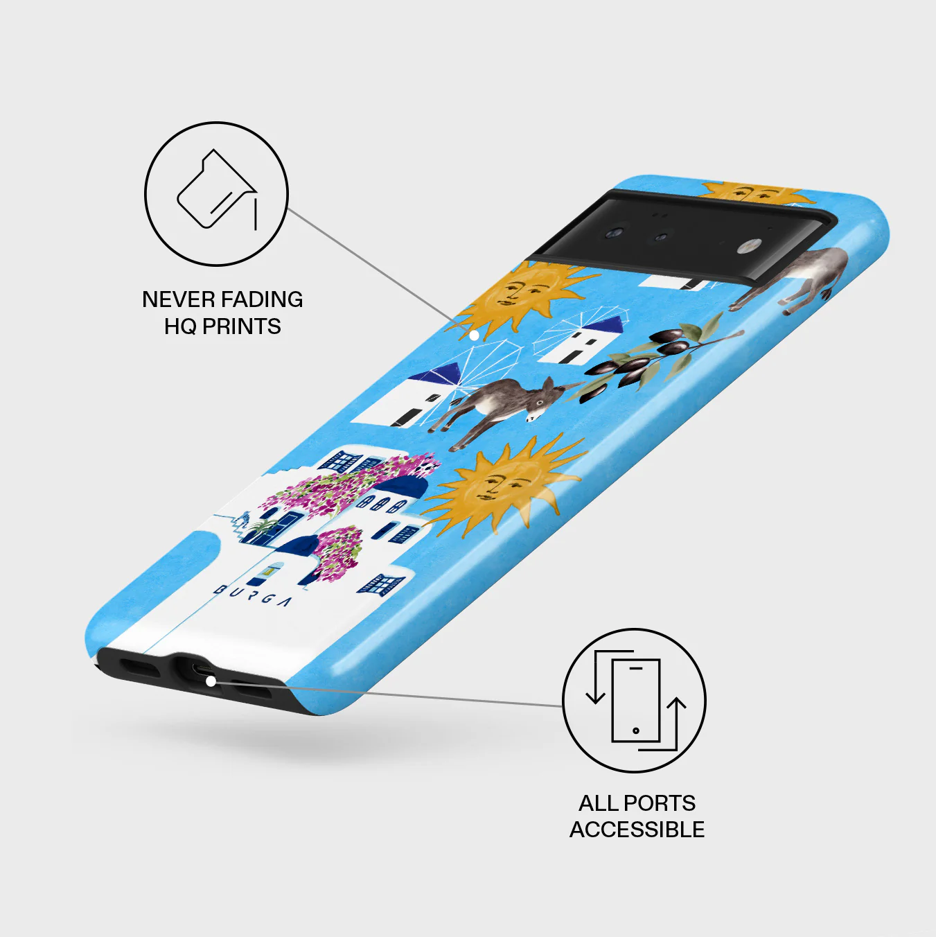 Kalimera - Google Pixel 6a Case - Image 3